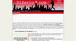 Desktop Screenshot of diserio.com